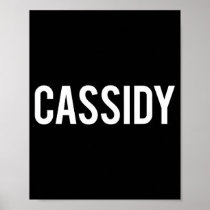 Cidy - Cooles neues lustiges Namens Fan-Geschenk T Poster