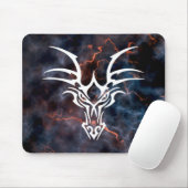 Ciel et enfer dragon mousepad (Mit Mouse)