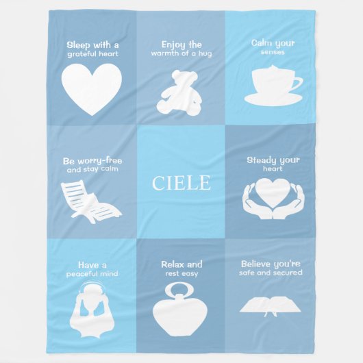 Ciele's Comfort Blanket Fleecedecke (Vorderseite)