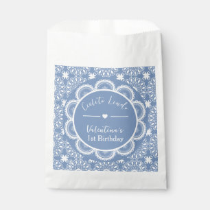 Cielito Lindo 1. Geburtstag Blau Geschenktütchen