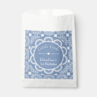 Cielito Lindo 1. Geburtstag Blau Geschenktütchen