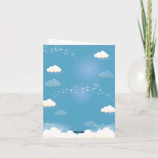 Cielito Lindo Baby Dusche Einladung (Rückseite)