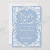 Cielito Lindo Baby, Dusche Einladung (Vorderseite)