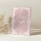 Cielito Lindo Baby Dusche Windeln Raffle Schild