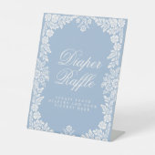 Cielito Lindo Baby Dusche Windeln Raffle Schild (Vorderseite)