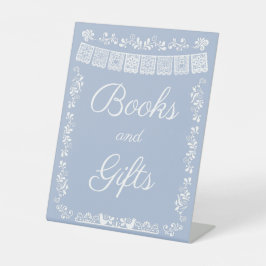 Cielito Lindo Baby Shower Books and Gifts Sign Sockelschild