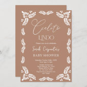 Cielito Lindo Baby Shower Einladung (Vorne/Hinten)