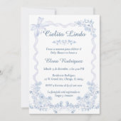 Cielito Lindo Baby Shower Einladung Vorlage (Vorderseite)