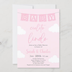 Cielito Lindo Baby Shower Girl Einladung