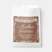 Cielito Lindo Baby Shower Muchas Gracias Geschenktütchen (Vorderseite)