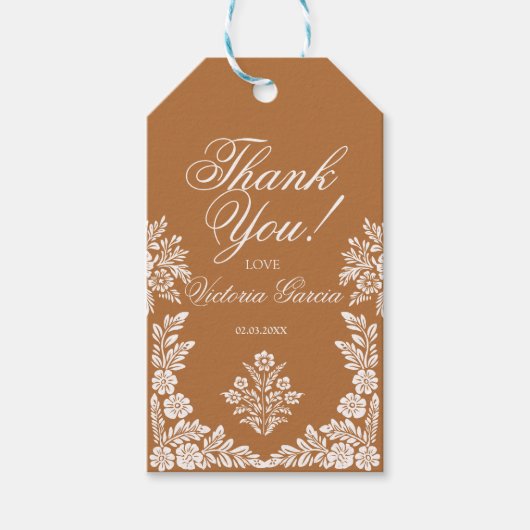 Cielito Lindo Babydusche Geschenkanhänger (Vorderseite)