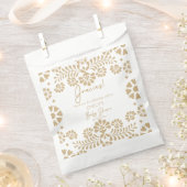 Cielito lindo beige mexikanische Babydusche Geschenktütchen (Ausgeschnitten)