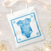 Cielito Lindo blauer Junge Danke, Baby-Dusche Geschenktütchen (Ausgeschnitten)