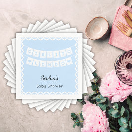 Cielito Lindo Blue Baby Dusche Serviette