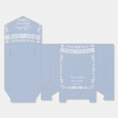 Cielito Lindo Blue Baby Shower Muchas Gracias Geschenkschachtel (Ungefaltet)