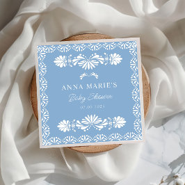 Cielito Lindo Blue Mexican baby Dusche Napkin Serviette