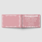 Cielito Lindo Blush Pink Baby Shower Gästebuch (Voll)