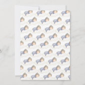 Cielito Lindo Boy Baby Shower Einladung (Rückseite)