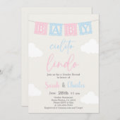 Cielito Lindo Gender Reveval Einladung (Vorne/Hinten)