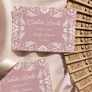 Cielito Lindo Mexican Baby Dusche Danke Karte