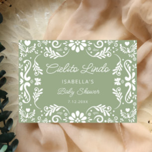 Cielito Lindo Mexican Baby Dusche Danke Karte