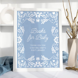 Cielito Lindo Mexican Baby Shower Books for Baby Poster