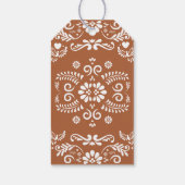 Cielito Lindo Mexican Baby Shower Vielen Dank Geschenkanhänger (Rückseite)