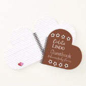 Cielito Lindo Mexican Fiesta Baby Shower Guestbook Notizblock (Innenseite)