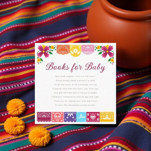 Cielito Lindo Mexican Papel Picado Folk Art Fiesta Begleitkarte