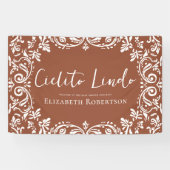 Cielito Lindo Mexican Papel Picado Talavera Banner (Horizontal)