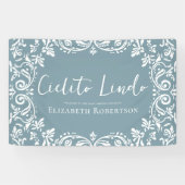 Cielito Lindo Mexican Papel Picado Talavera Banner (Horizontal)