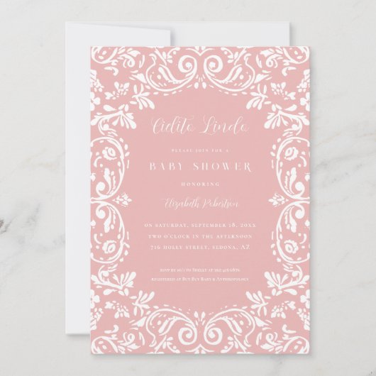 Cielito Lindo Mexican Papel Picado Talavera Einladung (Vorderseite)