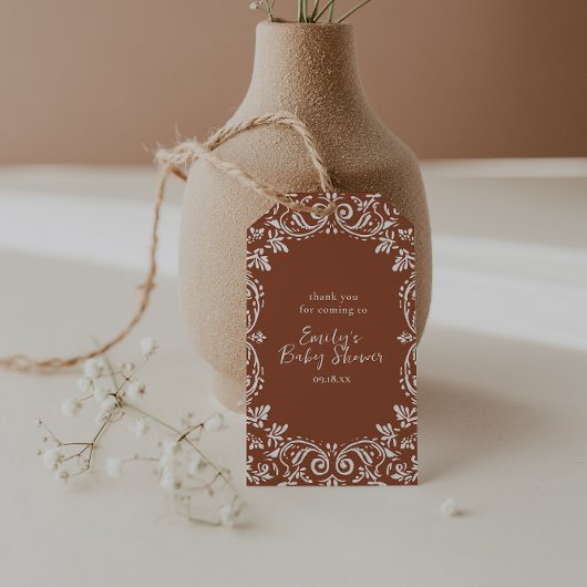 Cielito Lindo Mexican Papel Picado Talavera Geschenkanhänger