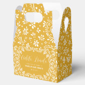 Cielito Lindo Mexican Papel Picado Talavera Geschenkschachtel (Geöffnet)