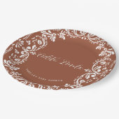 Cielito Lindo Mexican Papel Picado Talavera Pappteller (Schrägansicht)