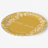 Cielito Lindo Mexican Papel Picado Talavera Pappteller (Schrägansicht)