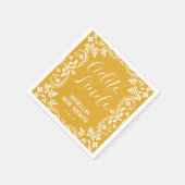 Cielito Lindo Mexican Papel Picado Talavera Serviette (Ecke)