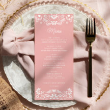 Cielito Lindo Mexican Pink Baby Showmenu