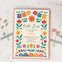 Cielito Lindo Mexikanische farbenfrohe Babyparty 
