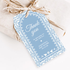 Cielito Lindo Papel Picado Baby Shower Favor Tags Geschenkanhänger
