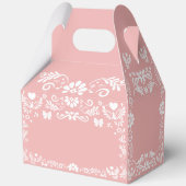 Cielito Lindo Pink Babydusche Geschenkschachtel (Rückseite)