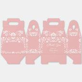 Cielito Lindo Pink Babydusche Geschenkschachtel (Ungeklappt)