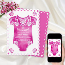 Cielito Lindo Pink Bodysuit Mädchendusche