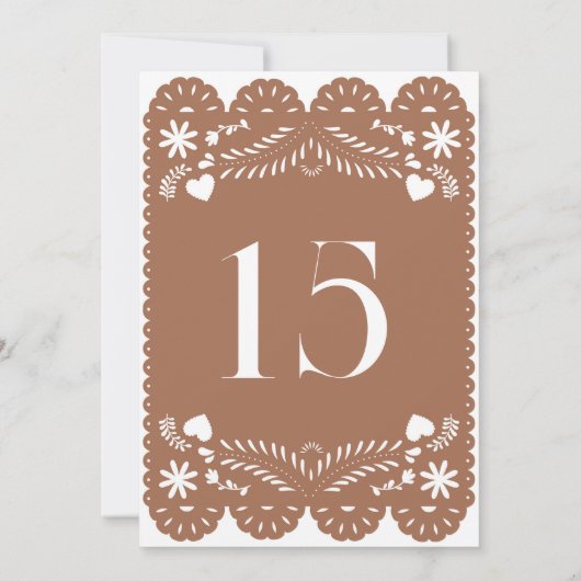 Cielito Lindo Quinceanera Einladung zum Geburtstag (Rückseite)