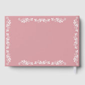 Cielito Lindo Rosa Baby Shower Gästebuch (Rückseite)