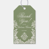 Cielito Lindo Salbei-Babydusche Geschenkanhänger (Vorderseite)