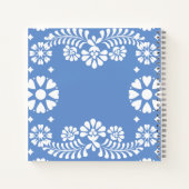 Cielito lindo staubblaues mexikanisches Gästebuch Notizblock (Rückseite)