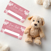 Cielito lindo staubige rosa mexikanische Windelraf Begleitkarte