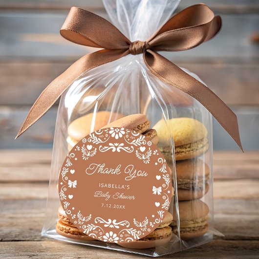 Cielito Lindo Talavera Mexican Baby Show Vielen Da Runder Aufkleber