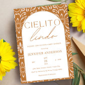 Cielito Lindo Talavera Mexican Baby Shower Einladung